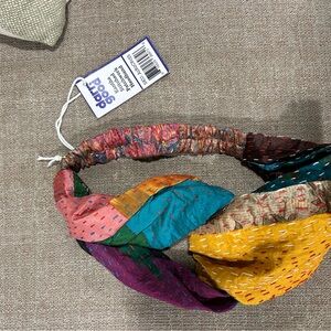 donna good Multicolor Kantha Twisted Headband